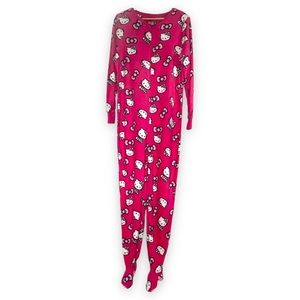 Hello Kitty Women's onesie footed pyjama